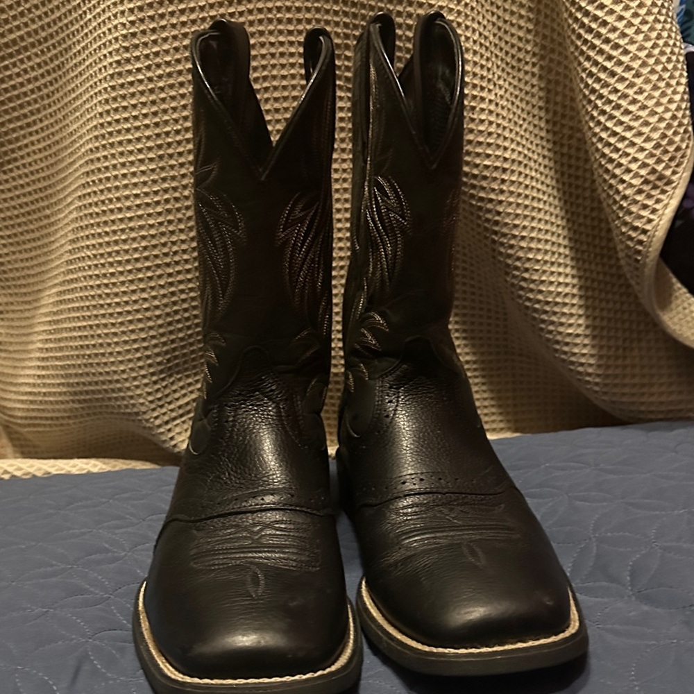 Ariat Black Western Cowboy Boots